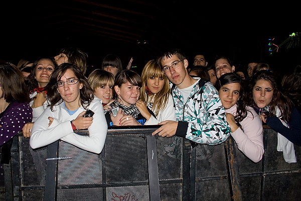 Fans, El Canto del Loco Pilares 2008