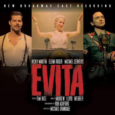 Evita ''Evita el Musical en broadway, con Ricky Martin ''